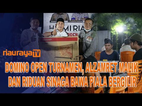PORDI RIAU DAN HIPMI RIAU GELAR DOMINO OPEN TURNAMEN, PEMENANG RAIH TV 34 INCH-RIAU RAYA TV
